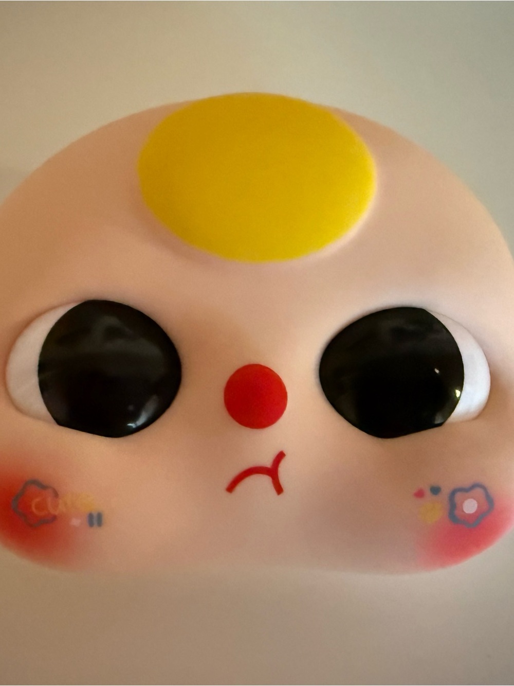 Baby three 400% faceplate with boba eyes